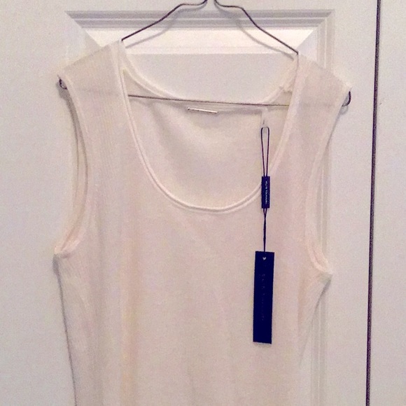 Elie Tahari 🌸 Wool Cashmere Polyester blend sweater tank - Picture 2 of 9